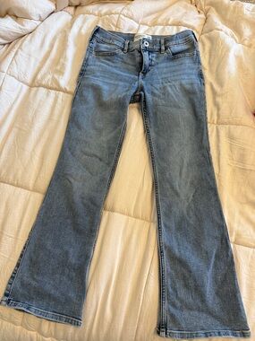 abercrombie kids Blue Flare Jeans